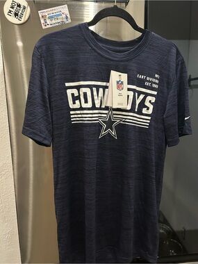 Nike Navy Dri-FIT T-Shirt with Subtle Logo